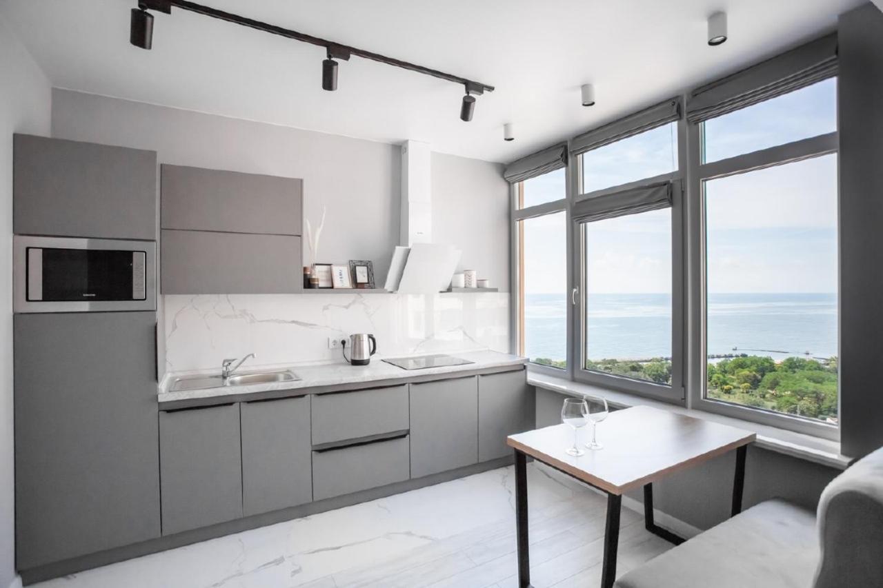 NEW Sea View Arcadia apartment Odesa Exterior foto